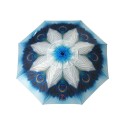 Beach parasol Blue Ø 200 cm SPF50+ Peacock