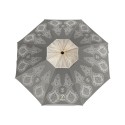 Beach parasol Grey Ø 180 cm SPF50+ Boho