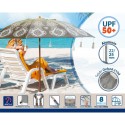 Beach parasol Grey Ø 180 cm SPF50+ Boho