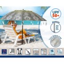 Chapéu de praia Cinzento Ø 240 cm SPF50+ Boho