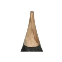 Écran de lampe Home ESPRIT Noir Bambou bois de teck 35 x 35 x 85 cm (2 Unités)