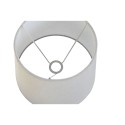 Lamp Shade Home ESPRIT Beige Linen Metal 40 x 40 x 25 cm (2 Units)