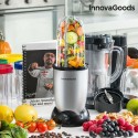 InnovaGoods One Touch Standmixer und Entsafter mit Rezeptbuch 250W Grau