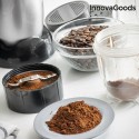 InnovaGoods One Touch Standmixer und Entsafter mit Rezeptbuch 250W Grau