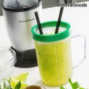 InnovaGoods One Touch Blender with Recipe Book 250W Grey