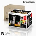 InnovaGoods One Touch Standmixer und Entsafter mit Rezeptbuch 250W Grau