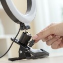 Ring Light Selfie con Pinza di Supporto Lumahoop InnovaGoods