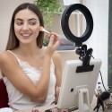 Aro de Luz Selfie com Pinça de Suporte Lumahoop InnovaGoods