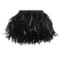 Lamp Shade Home ESPRIT Black Raffia 60 x 60 x 80 cm