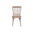 Cadeira de Sala de Jantar Home ESPRIT Marrom claro Rotim Abeto 45 x 48 x 92 cm