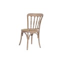 Esszimmerstuhl Home ESPRIT Hellbraun Rattan Tanne 45 x 48 x 92 cm