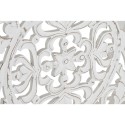 Decoração de Parede Home ESPRIT Branco Natural Mandala Árabe 45 x 3,3 x 95 cm (2 Unidades)
