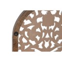 Decoração de Parede Home ESPRIT Branco Natural Mandala Árabe 45 x 3,3 x 95 cm (2 Unidades)