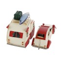 Figura Decorativa Home ESPRIT 32 x 8,5 x 13 cm (3 Unidades)