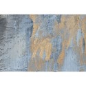 Cadre Home ESPRIT Bleu Blanc Abstrait Moderne 187 x 3,8 x 126 cm