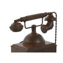 Figura Decorativa Home ESPRIT Bronce Vintage Teléfono 21 x 12 x 18 cm (2 Unidades)