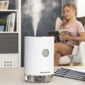 Wiederaufladbarer Ultraschall-Luftbefeuchter Vaupure InnovaGoods Weiß (Restauriert B)