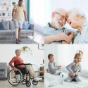 Tabouret de Bain Pivotant et Réglable Roshawer InnovaGoods Blanc (Reconditionné A)
