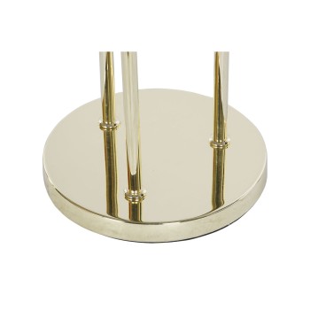 Luminária de chão DKD Home Decor Multicolor Dourado Metal Cristal 50 W 220 V 45 x 45 x 160 cm