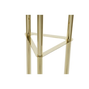 Lámpara de Pie DKD Home Decor Multicolor Dorado Metal Cristal 50 W 220 V 45 x 45 x 160 cm