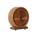 Lâmpada de mesa Home ESPRIT Árvore Castanho Cor de Rosa Madeira Sal 15 W 220 V 16 x 7 x 18 cm