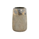 Vaso Home ESPRIT Dourado Duas cores Grés Moderno Acabamento envelhecido 17 x 17 x 26 cm
