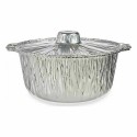 Conjunto de tabuleiros de cozinha Kinvara 66106 Alumínio 29 x 26 x 12 cm Descartável Com tampa Panela (12 Unidades)