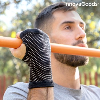 Suporte de Pulso com Fios de Cobre e Carvão de Bambu Wristcare InnovaGoods