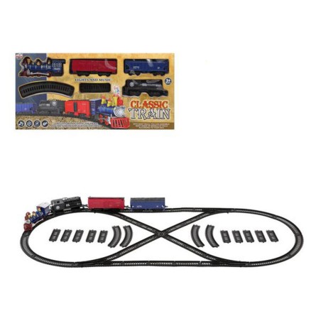 Tren com Circuito Classic Vermelho Azul