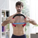 Exercitador de Braços Regulável com Resistência e Guia de Exercícios Forcearc InnovaGoods