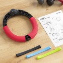 Exercitador de Braços Regulável com Resistência e Guia de Exercícios Forcearc InnovaGoods