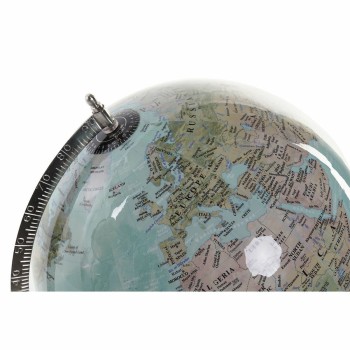 Globo Terrestre DKD Home Decor Azul Papel Ferro Plástico 33 x 30 x 41 cm