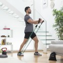 Conjunto de Elásticos de Resistência com Acessórios e Guia de Exercícios Tribainer InnovaGoods 3 Unidades