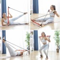 Barra de Fitness com Elásticos e Guia de Exercícios Resibar InnovaGoods