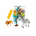 Figuras de animais DKD Home Decor PVC Alumínio (2 Unidades)