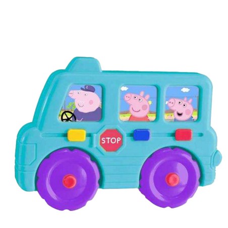 Brinquedo educativo Peppa Pig Autocarro