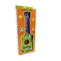 Guitarra Infantil Reig Roxo Verde 4 Cordas