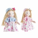 Boneca de Trapo DKD Home Decor (20 x 8 x 30 cm) (2 Unidades)