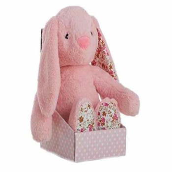 Peluche Flowers Coelho Cor de Rosa 40 cm