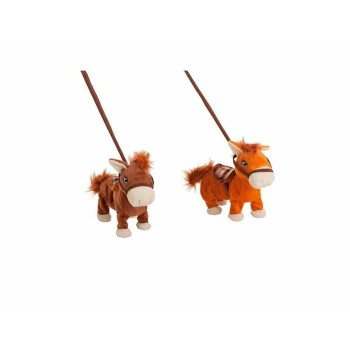 Peluche com Movimento Cavalo Som 26 cm