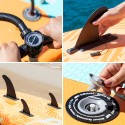 Prancha de Paddle Surf Insuflável 2 em 1 com Assento e Acessórios Siros InnovaGoods 10'5" 320 cm