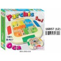Tabellone per Parcheesi e Gioco dell'Oca 30,5 x 30,5 x 5,5 cm