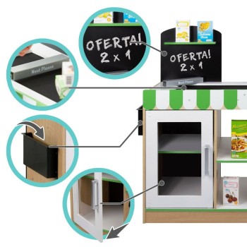 Supermercato di Giocattoli Teamson 80 x 80 x 30 cm