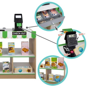 Supermercato di Giocattoli Teamson 80 x 80 x 30 cm