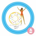 Roda Insuflável Intex Donut Branco 99 x 25 cm