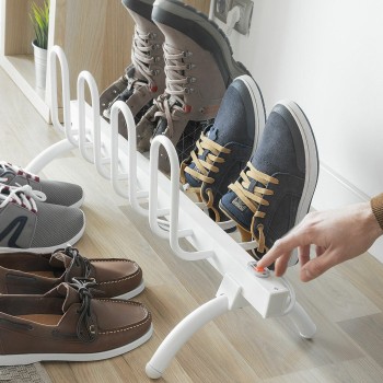 Beheizter Schuhständer InnovaGoods   Weiß Metall Aluminium (Restauriert A)