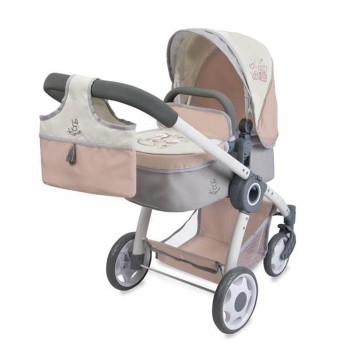 Carrozzina per Bambole Decuevas Funny Pieghevole 3 in 1 41 x 62 x 70 cm