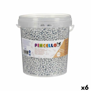 Material para Trabalhos Manuais Pincello POLIESPAN-GR 13,5 x 14 x 14,5 cm Bolas 6 Unidades