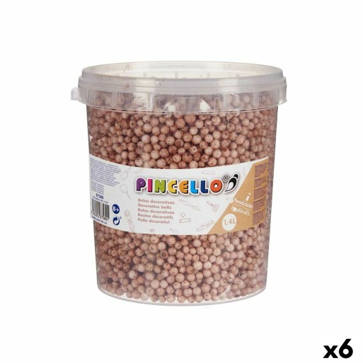 Material para Trabalhos Manuais Pincello POLIESPAN-MR 13,5 x 14 x 14,5 cm Bolas 6 Unidades