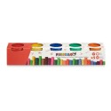 Juego de Plastilina Pincello 503 Amarillo Azul Rojo Verde Naranja (12 Unidades)